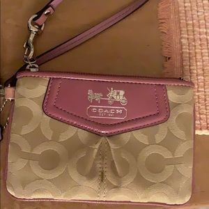 Coach wristlet